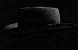 straw hat in shadows